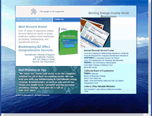 Tablet Screenshot of bookkeepingez.com